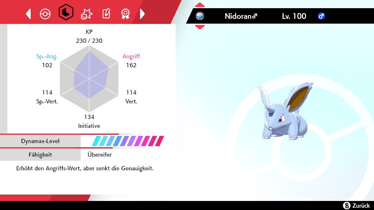 #032 Nidoran Männlich SnS
