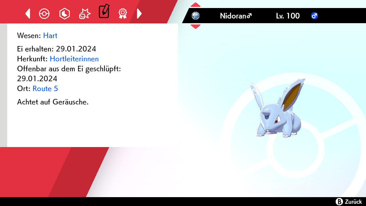 #032 Nidoran Männlich SnS