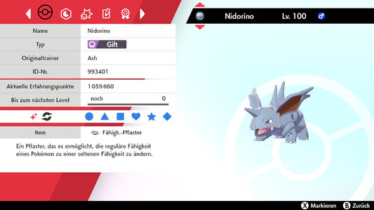 #033 Nidorino SnS