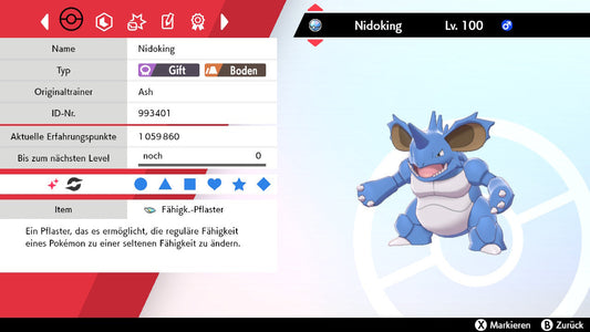 #034 Nidoking SnS