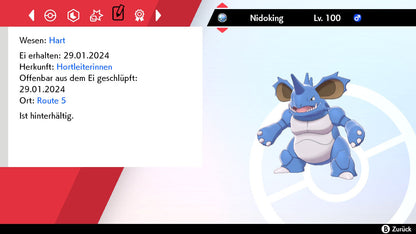 #034 Nidoking SnS