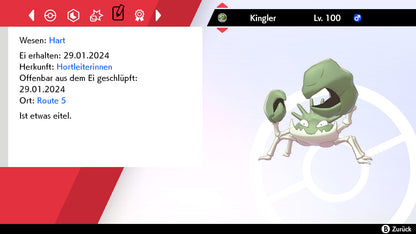 #099 Kingler Gigadynamax SnS