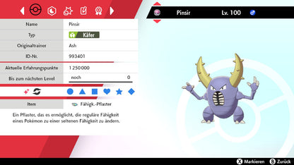 #127 Pinsir SnS