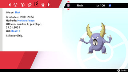 #127 Pinsir SnS