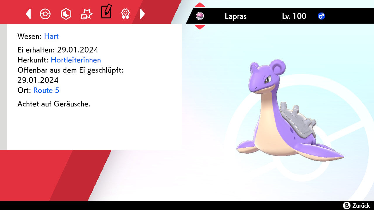 #131 Lapras SnS