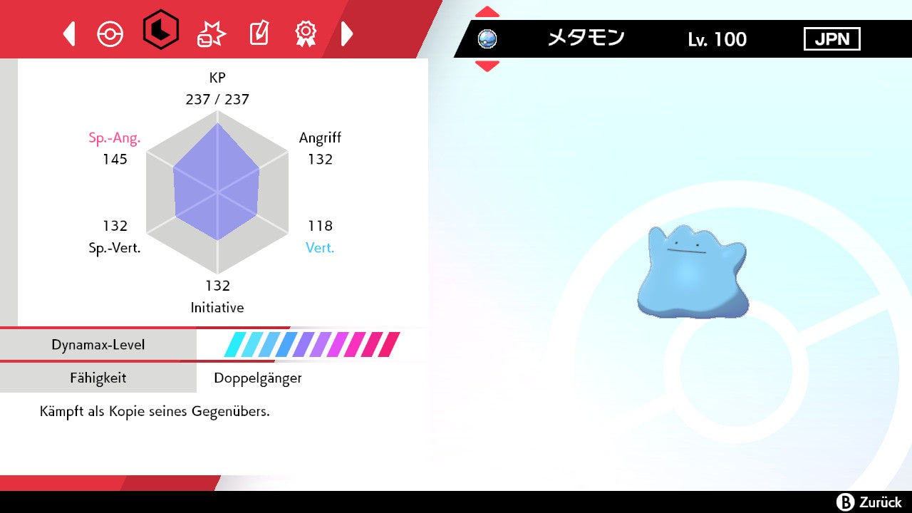 #132 Ditto Mild SnS