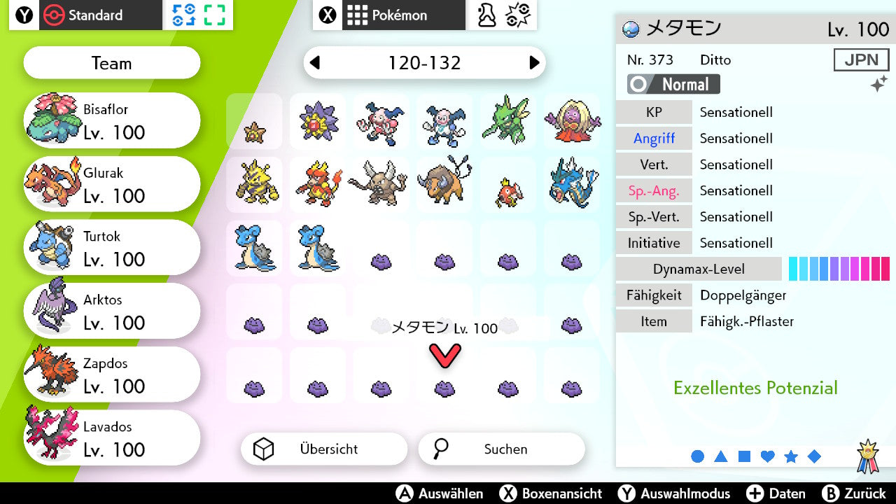 #132 Ditto Mäßig SnS