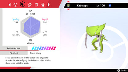 #141 Kabutops SnS