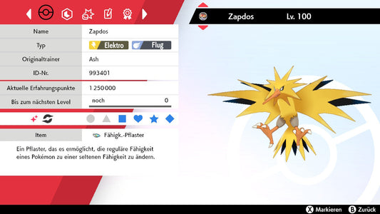 #145 Zapdos SnS