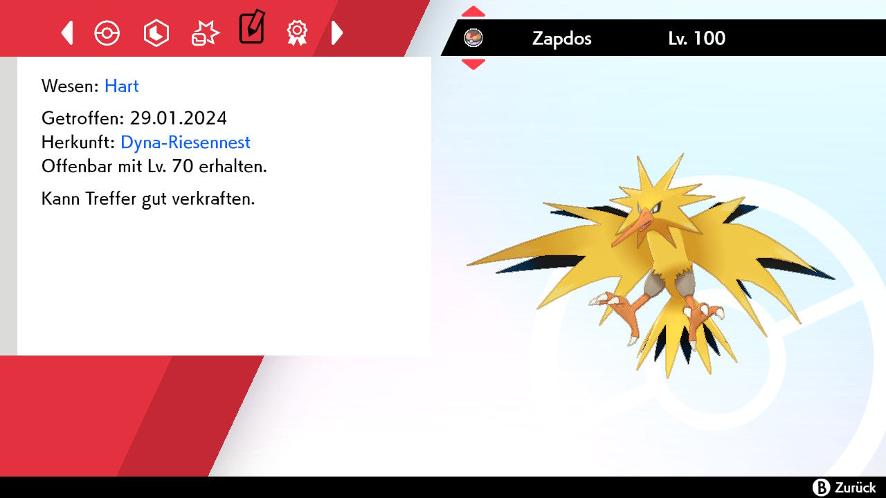 #145 Zapdos SnS