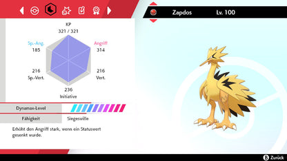 #145 Zapdos-Galar SnS