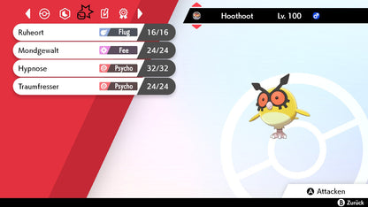 #163 Hoothoot SnS