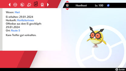 #163 Hoothoot SnS