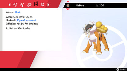 #243 Raikou SnS