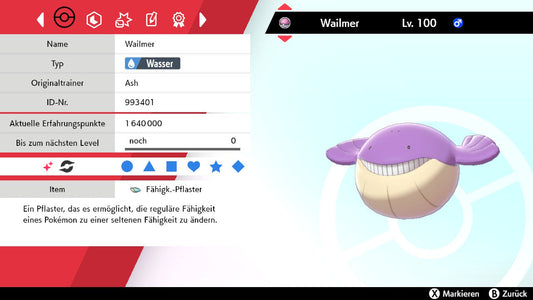 #320 Wailmer SnS
