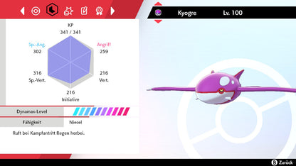 #382 Kyogre SnS