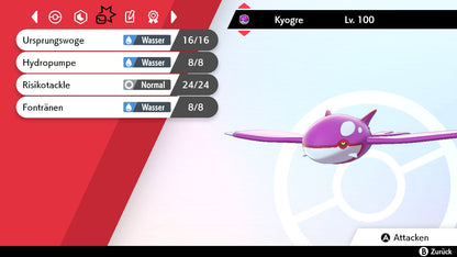 #382 Kyogre SnS