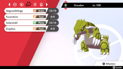 #383 Groudon SnS