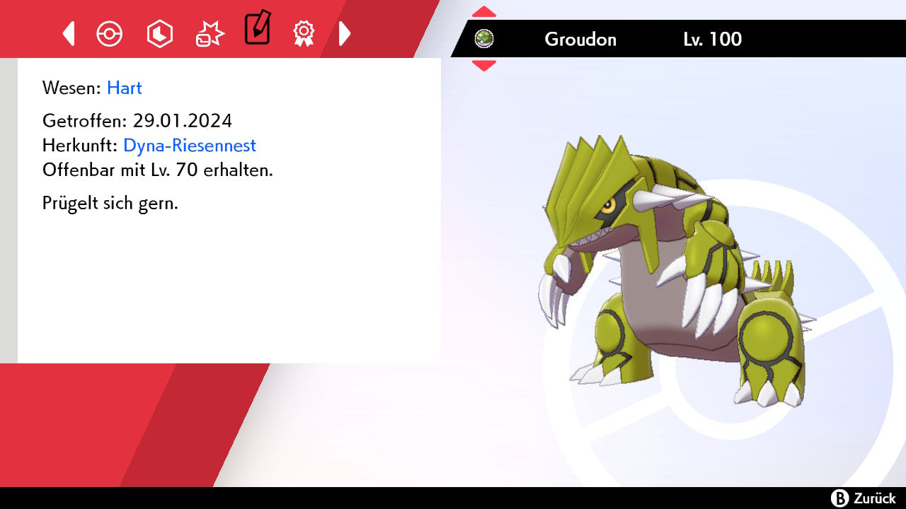 #383 Groudon SnS
