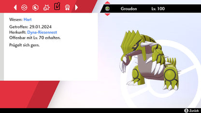 #383 Groudon SnS