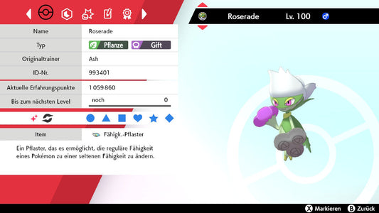 #407 Roserade SnS