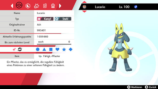 #448 Lucario SnS