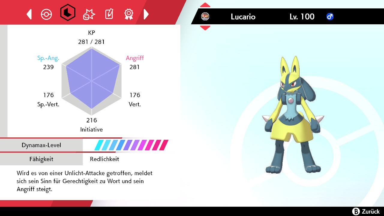 #448 Lucario SnS