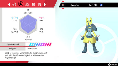 #448 Lucario SnS