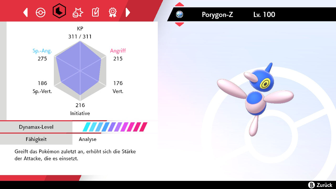 #474 Porygon-Z SnS
