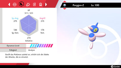 #474 Porygon-Z SnS