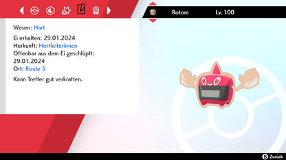 #479 Rotom Hitze SnS