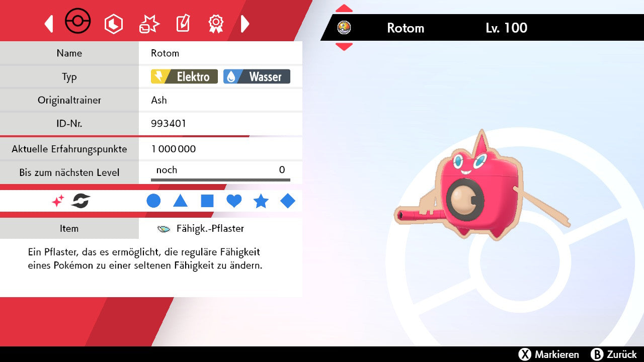 #479 Rotom Wasch SnS