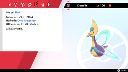 #488 Cresselia SnS