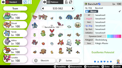 #550 Barschuft Rotlinige Form SnS