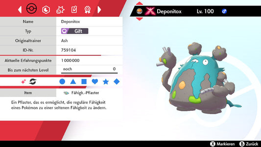 #569 Deponitox Gigantamax SnS