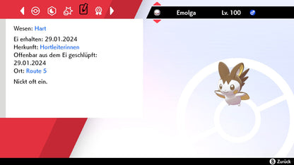 #587 Emolga SnS