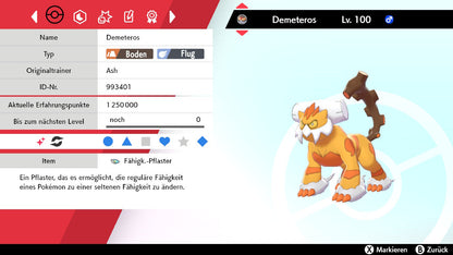 #645 Landorus Animal Spirit Form SnS