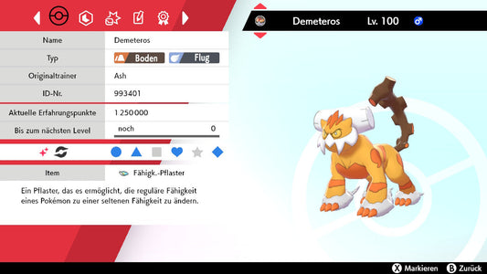 #645 Landorus Animal Spirit Form SnS