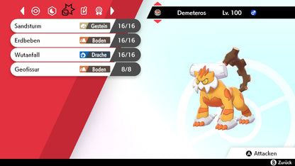 #645 Landorus Animal Spirit Form SnS