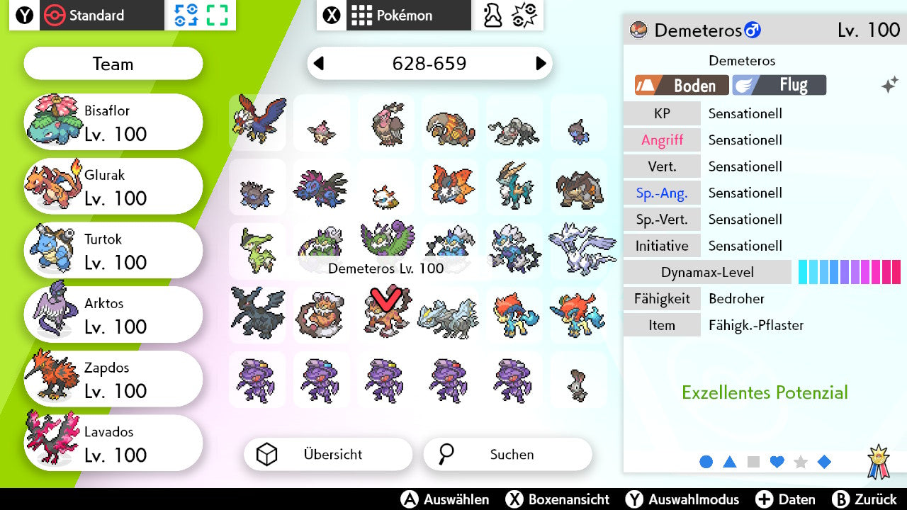 #645 Landorus Animal Spirit Form SnS