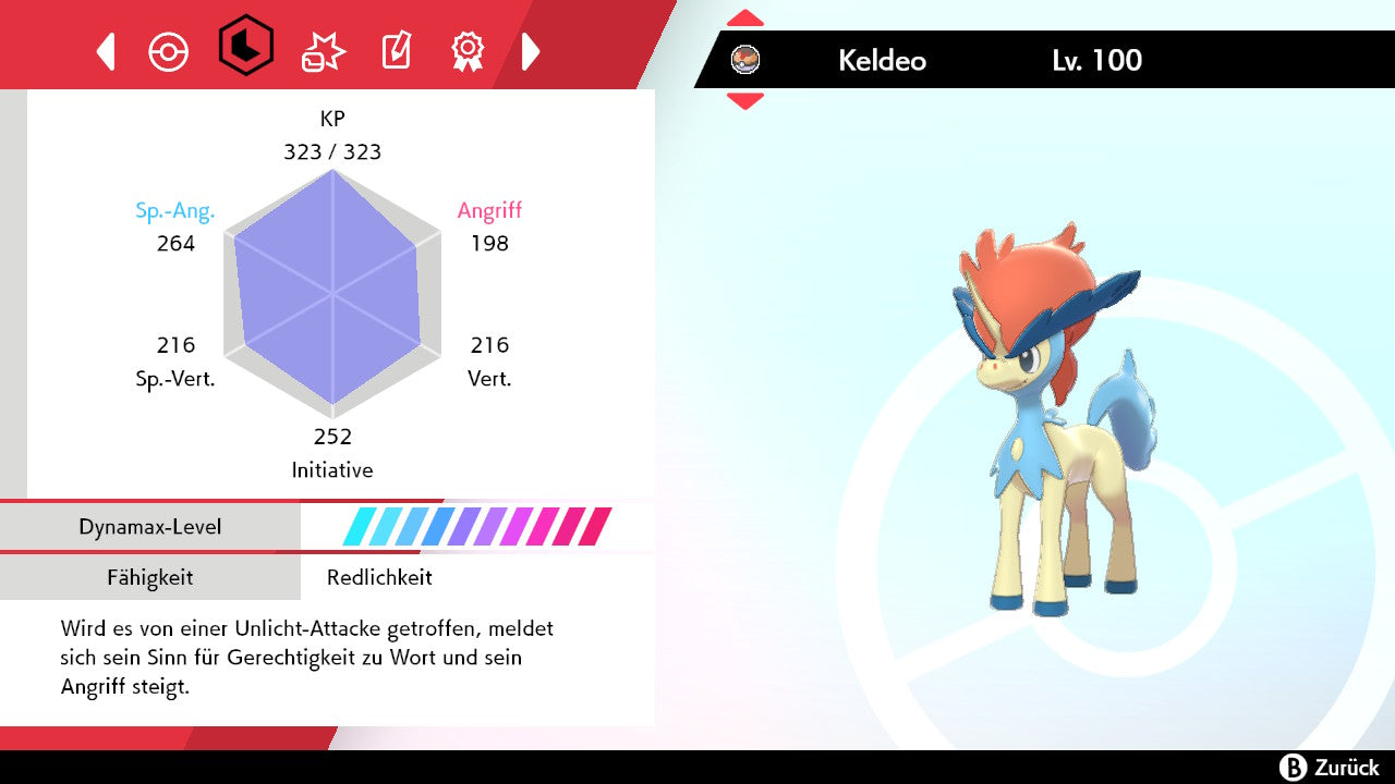#647 Keldeo Standardform SnS