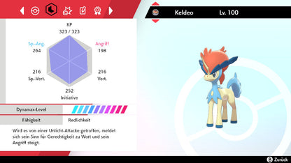#647 Keldeo Standardform SnS