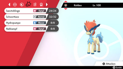 #647 Keldeo Standardform SnS