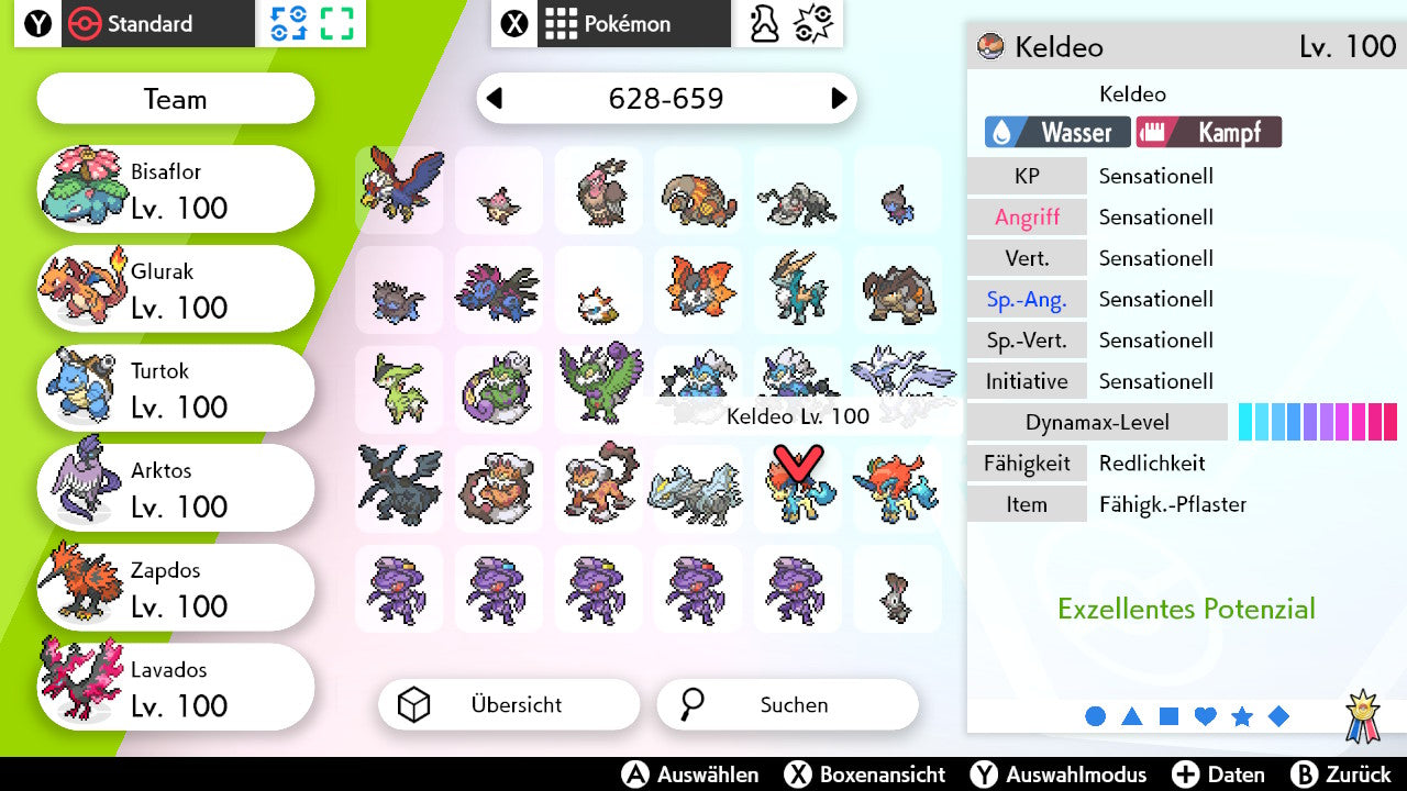 #647 Keldeo Standardform SnS