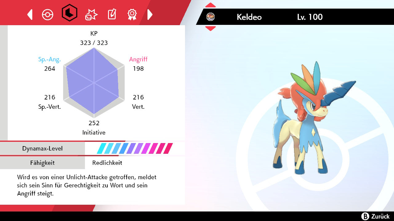 #647 Keldeo Resoluteform SnS