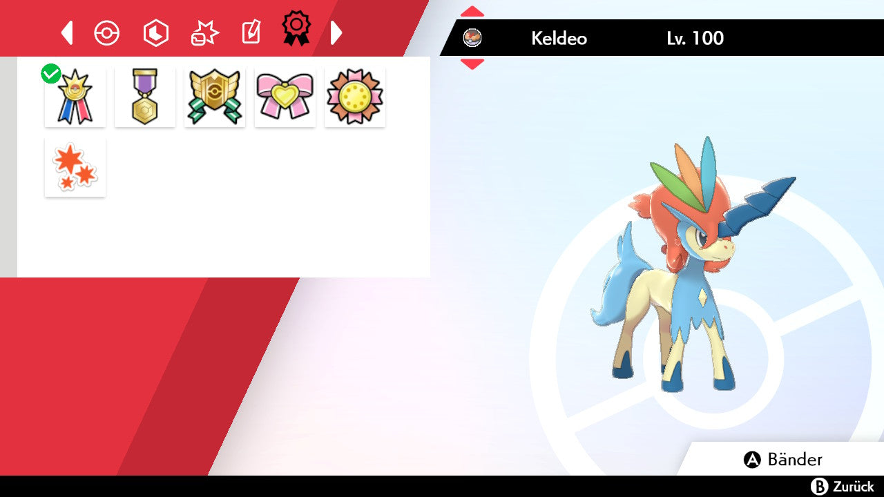 #647 Keldeo Resoluteform SnS