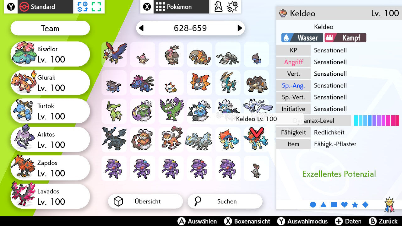 #647 Keldeo Resoluteform SnS