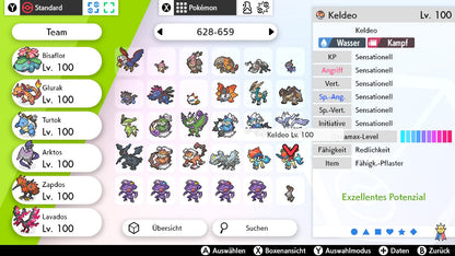 #647 Keldeo Resoluteform SnS
