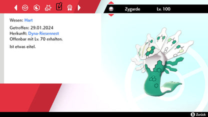 #718 Zygarde 50 Zygarde-Zellen SnS