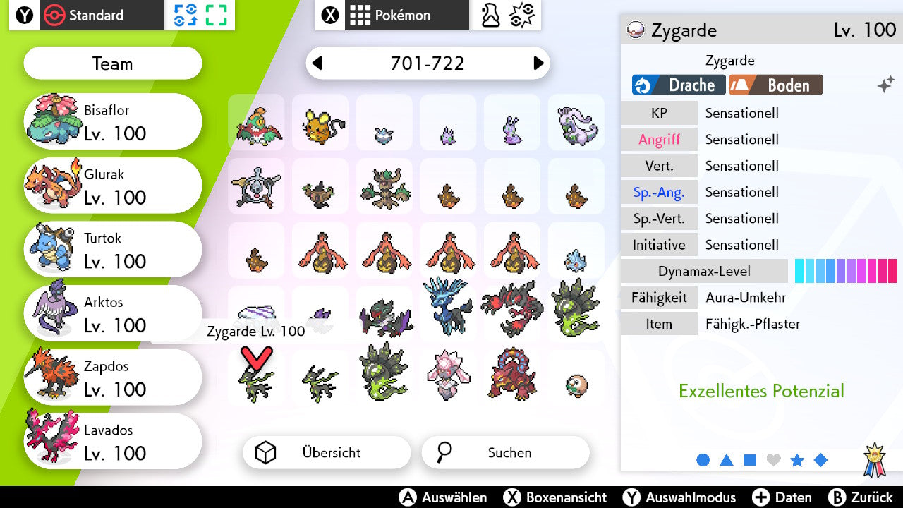 #718 Zygarde 10 Zygarde Cells SnS
